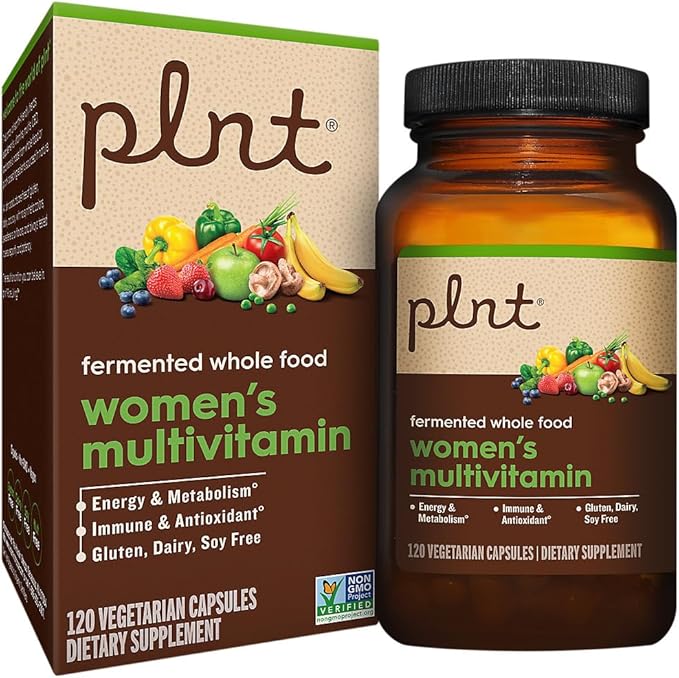 Fermented Whole Food WomenaTMs Multivitamin (120 Vegetarian Capsules)