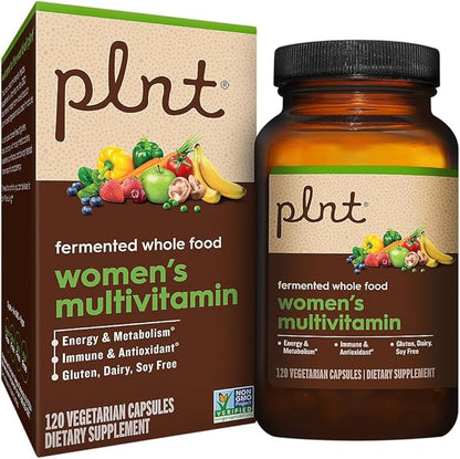 Fermented Whole Food WomenaTMs Multivitamin (120 Vegetarian Capsules)