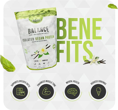 Isolated Vegan Protein Vanilla Flavor 2pounds