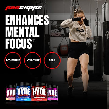 PROSUPPS Mr. Hyde Signature Pre Workout with Creatine, Beta Alanine, TeaCrine and Caffeine for Sustained Energy, Focus and Pumps - Pre-Workout Energy Drink for Men and Women (Pixie Dust, 30 Servings)