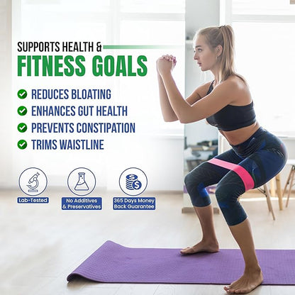 Thermogenic Fat Burner Brazilian Lean, Weight Loss Vitamins, Waist Trimmer & Supplements for Bloating (1 Bottle, 120 Capsules)