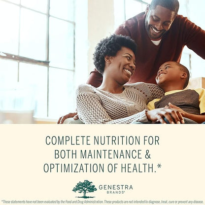 Genestra Brands Children's Chewable Vitamins | Vitamin-Mineral Supplement | 100 Chewable Tablets | Natural Papaya and Orange Flavor