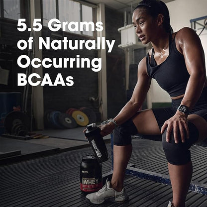 Optimum Nutrition 100% Gold Standard Whey Protein Powder - Protein Powder with a Blend of Hydrolyzed, Isolate and Whey Protein - Protein Powder for Muscle Recovery - S'Mores, 5.64 lb (80 Servings)