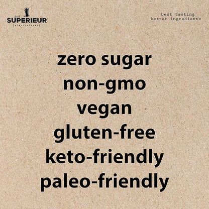 Superieur Electrolyte Powder Packets - Vegan Electrolyte Hydration Powder w/Sea Minerals - Keto Friendly, Non-GMO, Zero Sugar Electrolyte Supplement - Healthy Sports Drink - Raspberry (14 Packets)