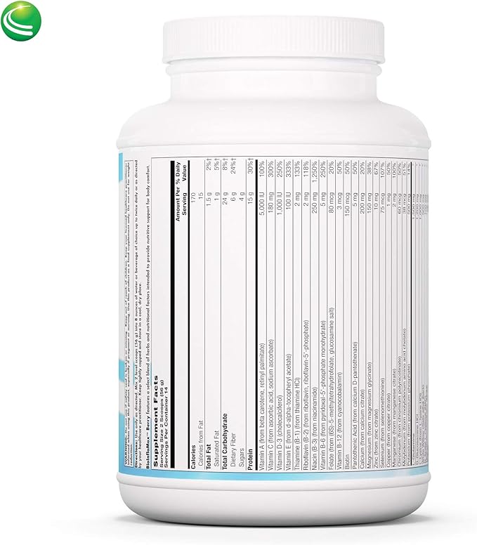 Nutra Biogenesis - BioInflaMax Berry Powder - Pea, Chlorella & Rice Protein Plus Multivitamin/Minerals, White Willow Bark & Proteolytic Enzymes - Gluten Free - 1.7 Pounds