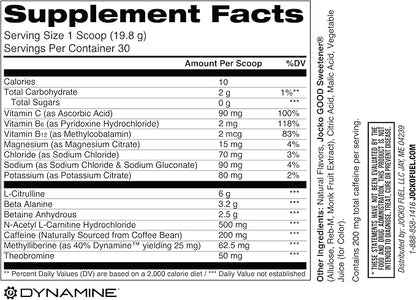 Jocko Pre Workout (Fruit Punch)