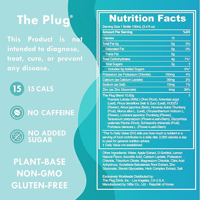 The Plug Liver Cleanse Detox & Repair Drink - Electrolyte Drink & Dehydration Relief - Last Shot of The Night - Before Sleep After Heavy Night - Morning Relief Drink - Liver Support (2 Pack)