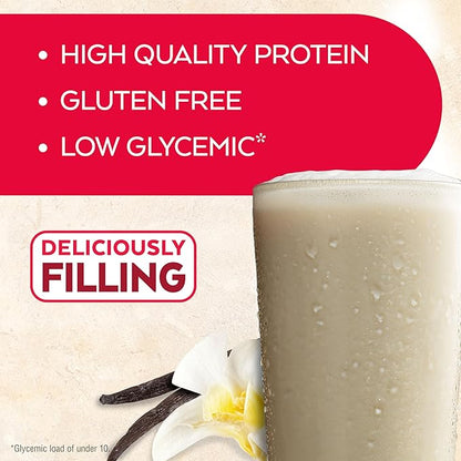 Atkins Vanilla Cream Meal Size Protein Shake, 23g Protein, Low Glycemic, 3g Carb, 1g Sugar, Keto Friendly
