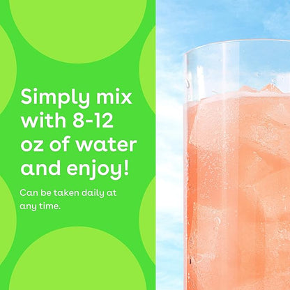 Multi - Daily Multivitamin Drink Mix - For Immune Health, Energy, Nutrition, Skin & Bones - With Vitamin B12, Folate & More - 15 Packets - Fruity Pop Flavor