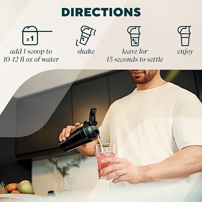 Myprotein Clear Whey Isolate Protein Powder, 1.1 Lb (20 Servings) Tropical Dragonfruit, 20g Protein per Serving, Naturally Flavored Drink Mix