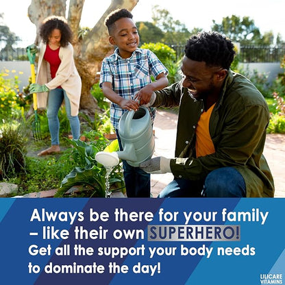 Mens Multivitamins Gummies, Multiminerals, Vegan Omega 3, CoQ10, Probiotics, Daily Mens Vitamins A C D3 E B6 B12, Methylated Multivitamin for Men - Energy, Immunity, Sugar Free, Vegan (No Iron) 60 Cts