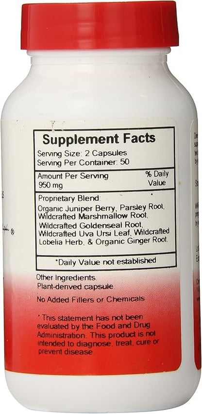 Dr. Christopher's Original Formulas Kidney Formula Capsules, 475 mg, 100 Count