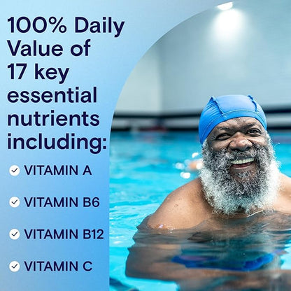 One A Day Men's Multivitamin 50+ Daily Essentials | Multivitamin for Men 50 Plus Supports Immune Health, Healthy Brain Function & Physical Energy | Vitamins for Men with Vitamin C & Zinc, 150 Count