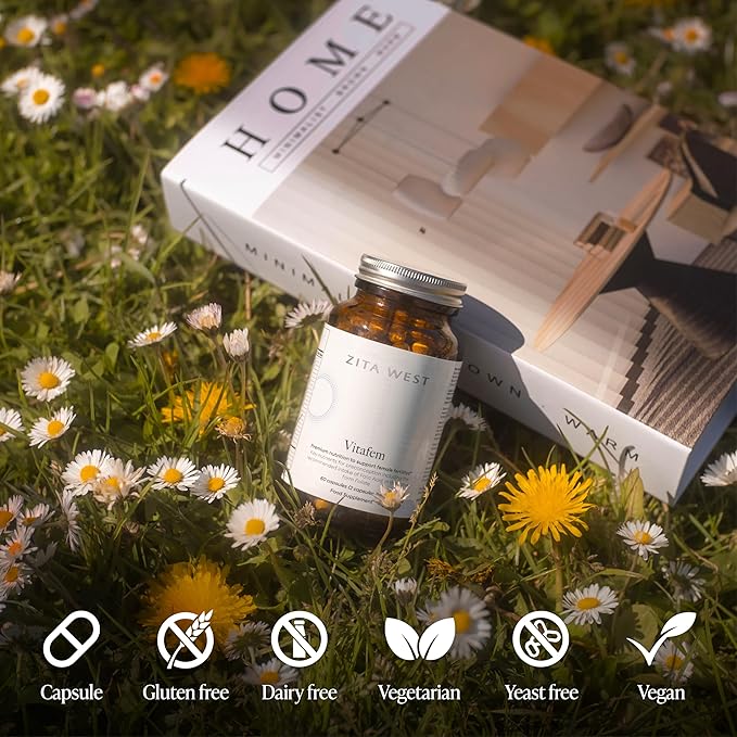 Vitafem Premium Fertility Supplement for Women - Prenatal Vitamins with Folate for Preconception Support - 60 Capsules (1 Month Supply)