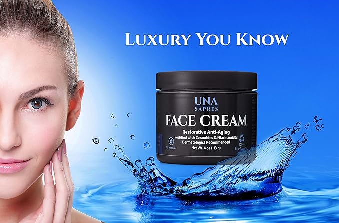 Restorative Anti-Aging Face Cream Moisturizer | Dermatologist Recommended | Fortified with Ceramides, Niacinamides, and Multivitamins (1.7 oz)