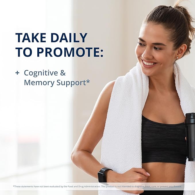 Metagenics Ceriva - Brain Health & Memory Support* - Brain Focus Aid* - Non-GMO & Gluten-Free - 30 Tablets