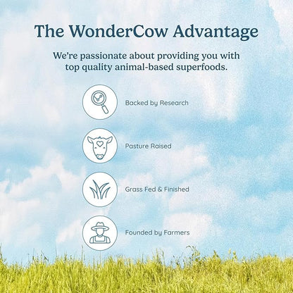 Beef Liver Capsules Grass Fed Supplement - Desiccated & Natural Source of Protein, Iron, Vitamins A & B- Boosts Energy and Immunity | USA Grown, Non-GMO, Gluten Free