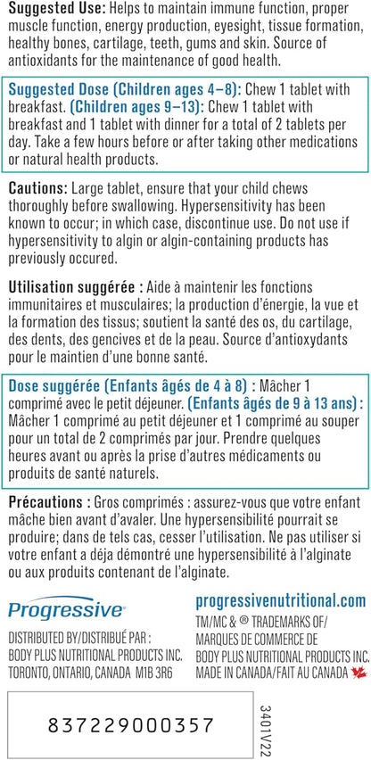 Progressive Multivitamin for Kids, 120 CT