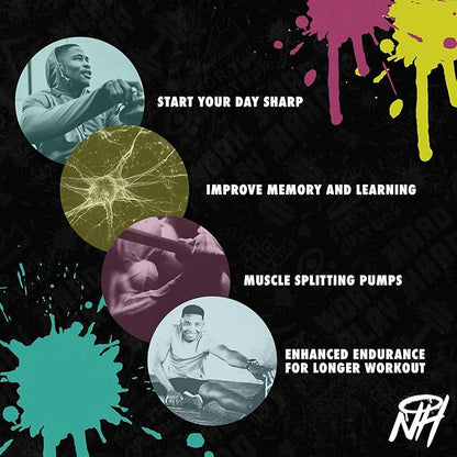 Mind and Body Experience - Pre Workout, Endurance, Pump, and Focus - 25 Servings, Dragon Berry