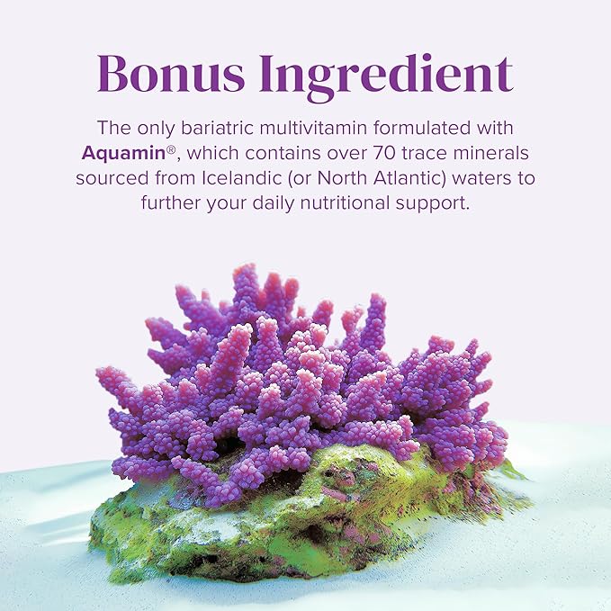 BariMelts Once Daily Bariatric Multivitamin with Iron - 60 Easy-Swallow Caplets (2-Month Supply) - Multivitamin for Women, Multimineral Complex, Supports Nutrition After Bariatric Surgery