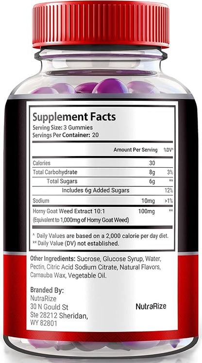 Primal Ultimate Gummies, Official PrimalUltimate Performance Supplement, The Key to Regain Confidence, Premium Gummy, Official Prime Ultimate Reviews (60 Gummies)