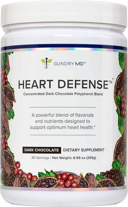 Gundry MD® Heart Defense™ Concentrated Dark Chocolate Polyphenol Blend, 30 Servings