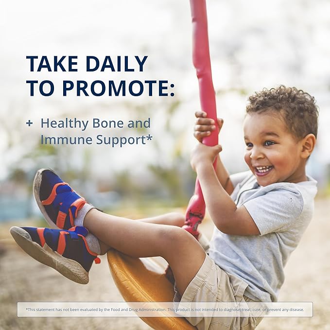 Metagenics MetaKids Vitamin D3 1000 IU Liquid Vitamin D Supplement to Help Support Bone and Immune Health - 2 fl oz, 2,275 Servings