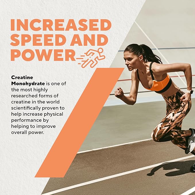 Myprotein Creatine Monohydrate Powder, 0.5 Lb (45 Servings) Pure Unflavored Creatine Powder, Post/Pre Workout Supplement for All Sports & Exercises