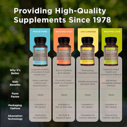 Pantethine from Pantesin, 300mg Sustained Release, 90 Tablets, Endurance Products Company