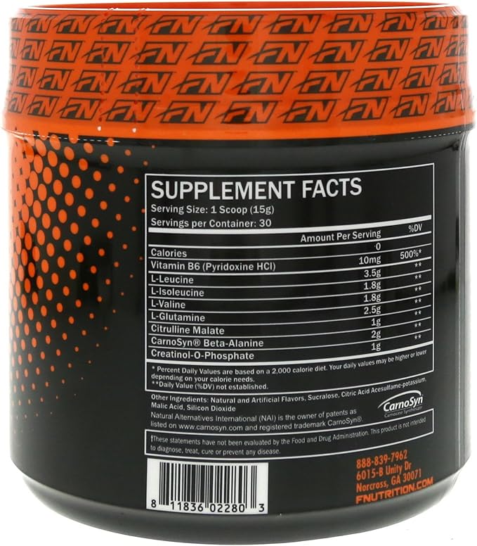 Endurance 2:1:1 BCAA + Train Harder & Longer Maximum Recovery 30 Servings (Southern Sweet Tea)