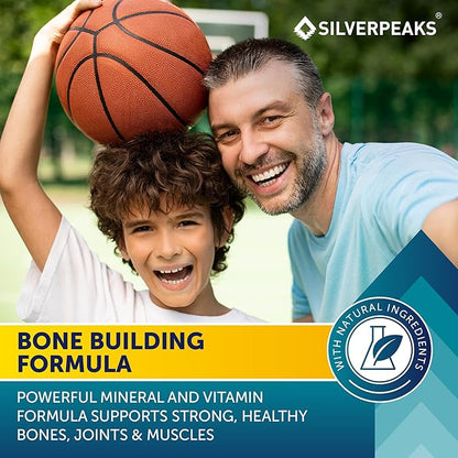 Calcium Magnesium Gummies – Bone & Immune Support for Women & Men with Vitamin D3, K2, Zinc & Collagen – Natural Multi-Vitamin Supplement for Strong Bones & Overall Wellness – 60 Chews