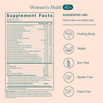 True Grace One Daily Women’s Multivitamin 40+ (30 Vegan Tablets), Omega-3 Fish Oil (60 Softgels) & One Daily Women’s Probiotic (30 Vegetarian Capsules) - 30-Day Supply of Each
