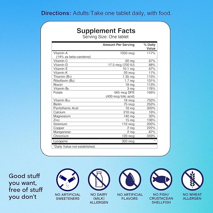 One A Day Men’s Multivitamin Daily Essentials, Multivitamin for Men Tablet, Supports Healthy Muscle Function, Physical Energy, and Immune Health with Vitamin B12, Vitamin C, and Zinc, 150 Count