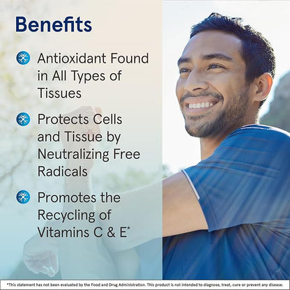 Jarrow Formulas Glutathione Reduced 500 mg - 120 Veggie Capsules - Intracellular Antioxidant - Quality Glutathione Supplements - Supports Recycling of Vitamins C & E - Non-GMO - Gluten Free - Vegan