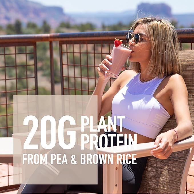 Isopure Unflavored Vegan Protein Powder, with Amino Acids, Post Workout Recovery, Sugar Free, Plant Based, Organic Pea Protein, Dairy Free, 20 Servings (Packaging May Vary)