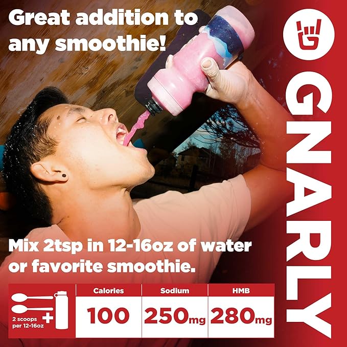 Gnarly Nutrition Fuel20 Electrolyte Powder - Fuel 2O Endurance Nutrition, NSF Content Certified, Electrolyte Solution, Fuel, Replenishment, and Recovery - Cherry Cola, 25.57Oz