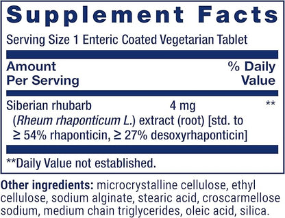 Life Extension Menopause Relief – Siberian Rhubarb, Menopause Supplement for Women, Ease hot Flashes, Mood Swings, Night Sweats Relief, Hormone-Free, Gluten-Free, Non-GMO, Vegetarian, 30 Tablets
