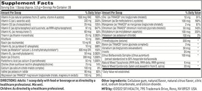 Klaire Labs VitaSpectrum Powder for Kids - Daily Children's Multivitamin/Mineral with 23 Essential Nutrients - Citrus Flavor - No Copper, Iron, Gluten or Casein (30 Servings, 171 Grams)