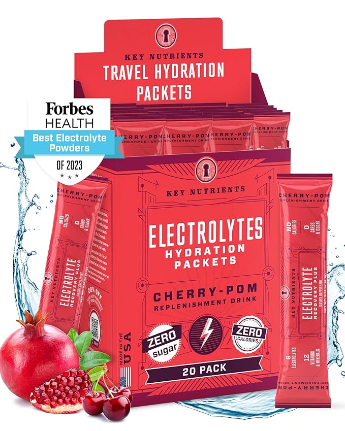 Key Nutrients Electrolytes Cherry Pom 20's