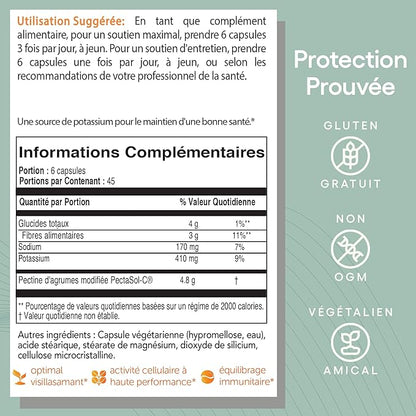 PectaSol Modified Citrus Pectin – 90 Capsules – Total-Body Health Supplement to Support the Heart, Immune System, Inflammation Response & Healthy Aging + Maintain Healthy Galectin-3 Levels