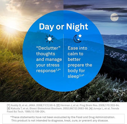 NeuroScience Alpha GABA Supplement - Non-Drowsy Calm Aid with Vitamin B6, Lemon Balm, Sensoril Ashwagandha & L Theanine Supplement - Help Soothe Anxiousness, Day or Night (90 Capsules)