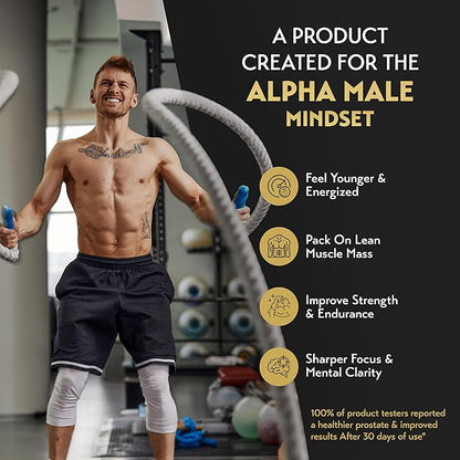 BioHack Health | HornyGoatWeed 9 in 1 Formula | 9 Active Ingredients for Blood Flow, Energy & Stamina | L-Arginine, Saw Palmetto + 7 More Ingredients | 3rd Party Tested Formula - 60 Capsules