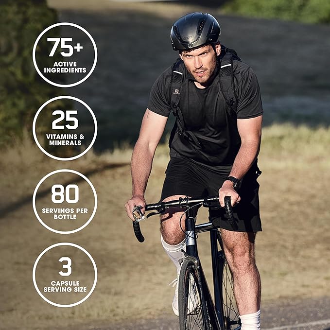 Optimum Nutrition Opti-Men Daily Multivitamin for Men, Immune Support Supplement with Amino Acids, 80 Day Supply, 240 Count, (Packaging May Vary)