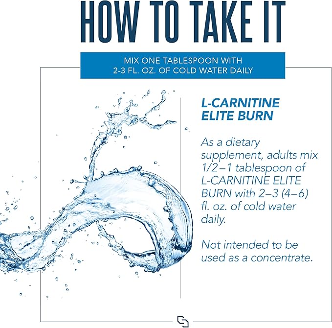 Siren Labs L-Carnitine Elite Burn Liquid Keto Fat Burner and Metabolism Activator - Fat Loss Support Keto Friendly Weight Loss Increase Energy-Stimulant Free - Lemon Lime 3000mg (32 Servings)