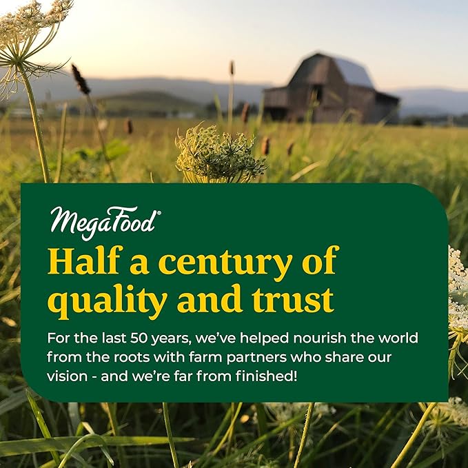 MegaFood One Daily Mens Multivitamins - Multivitamin for Men - Vitamin C, Vitamin D3 & Vitamin B12 - Muscle, Energy Metabolism & Immune Support - Vegetarian, Gluten Free - 36 Tablets, 36 Servings