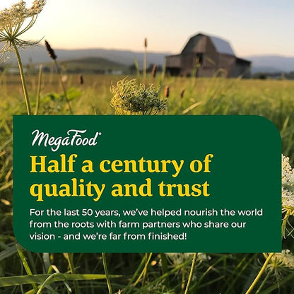 MegaFood One Daily Mens Multivitamins - Multivitamin for Men - Vitamin C, Vitamin D3 & Vitamin B12 - Muscle, Energy Metabolism & Immune Support - Vegetarian, Gluten Free - 36 Tablets, 36 Servings