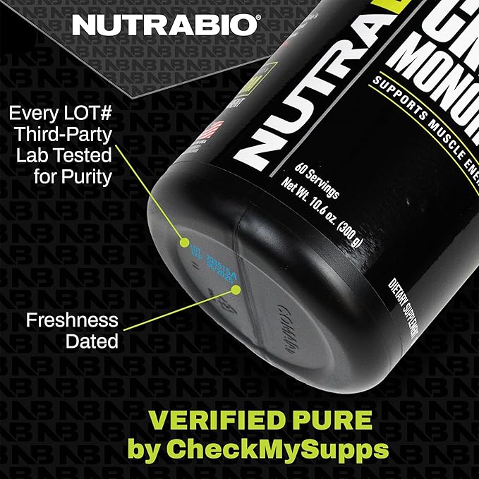 NutraBio Reload - Powerful Muscular Recovery Formula - Post-Workout Supplement - 3G Creatine - 8G BCAAs - 5G Glutamine - 30 Servings, Orange Mango