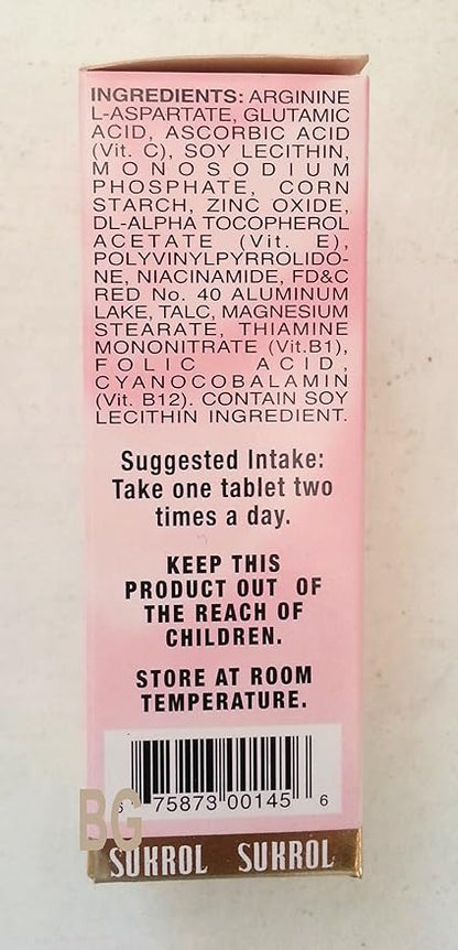 Sukrol Vigor Mujer Dietary Supplement With Vitamin E 30 Tablets... mtc