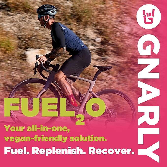 Gnarly Nutrition Fuel2O Electrolyte Powder Packs - Fuel 2O Endurance Nutrition, Electrolyte Solution, Fuel, Replenishment, and Recovery - Tropical, 10-Pack