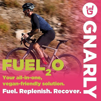 Gnarly Nutrition Fuel2O Electrolyte Powder Packs - Fuel 2O Endurance Nutrition, Electrolyte Solution, Fuel, Replenishment, and Recovery - Tropical, 10-Pack